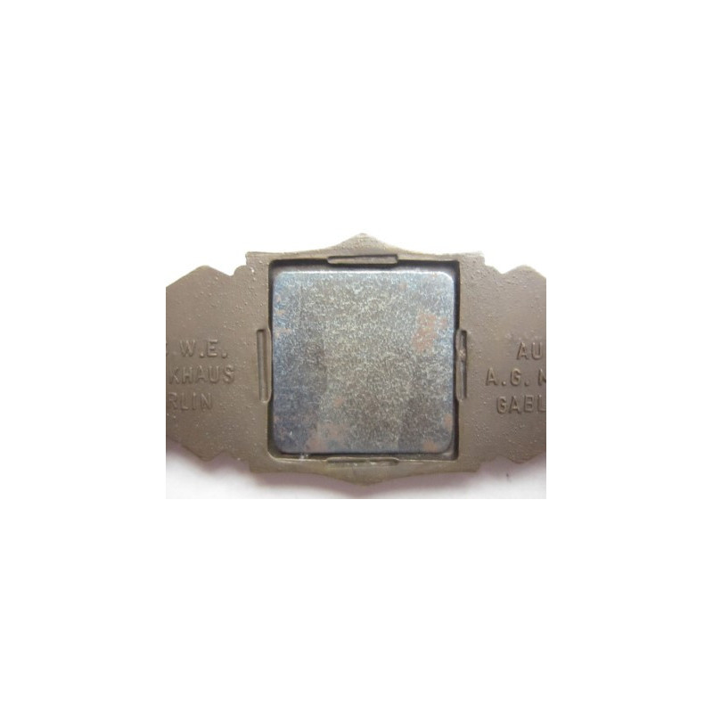 Placa de lucha cuerpo a cuerpo. Bronce.