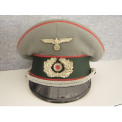 Gorra de Oficial de artillería "Friedrich Jaeger, Berlin"