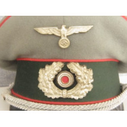 Gorra de Oficial de artillería "Friedrich Jaeger, Berlin"