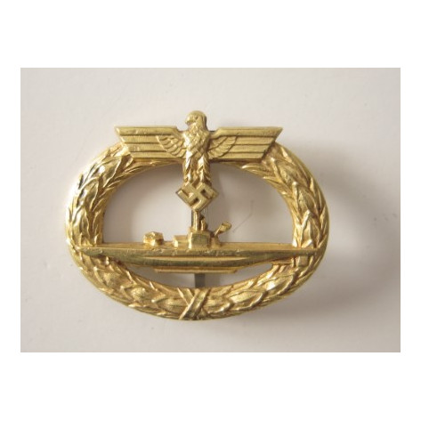 German Kriegsmarine U_Boat badge (Juncker)