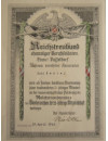Certificado del Reichstrebun