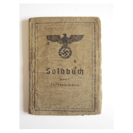 Soldbuch paracaidista.