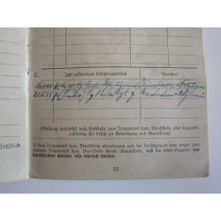 Soldbuch from Obergefreiter der Luftwaffe. - Bruno Mado Medals