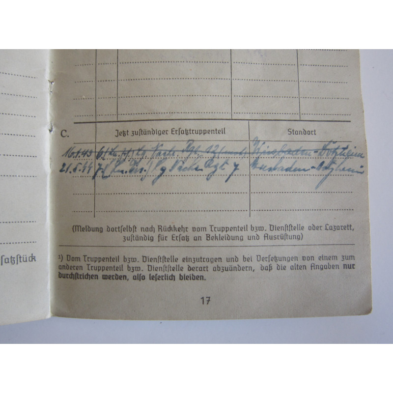 Soldbuch Obergefreiter de la Luftwaffe - Bruno Mado Medals