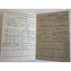 Soldbuch from Obergefreiter der Luftwaffe. - Bruno Mado Medals