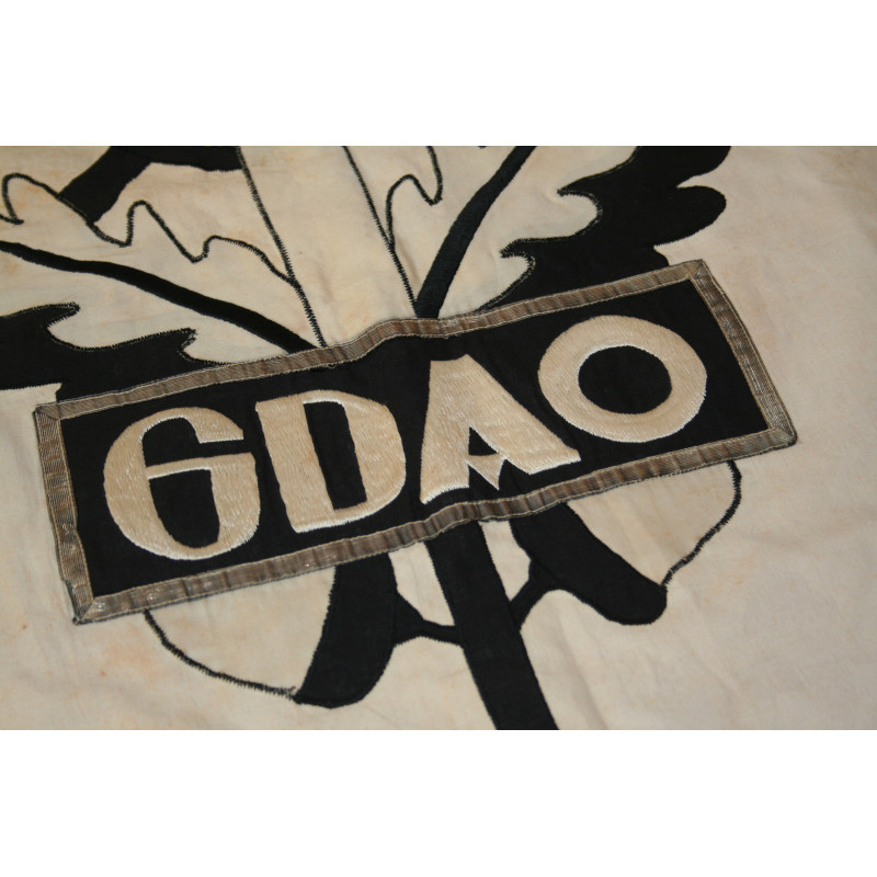 GDAO Flag (Gesamtverband Deutscher Arbeitsopfer). - Bruno Mado Medals