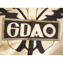 GDAO Flag (Gesamtverband Deutscher Arbeitsopfer). - Bruno Mado Medals