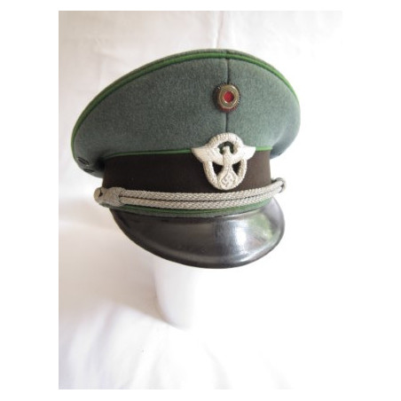 Gorra de Oficial de la Schutzpolizei - Bruno Mado Medals