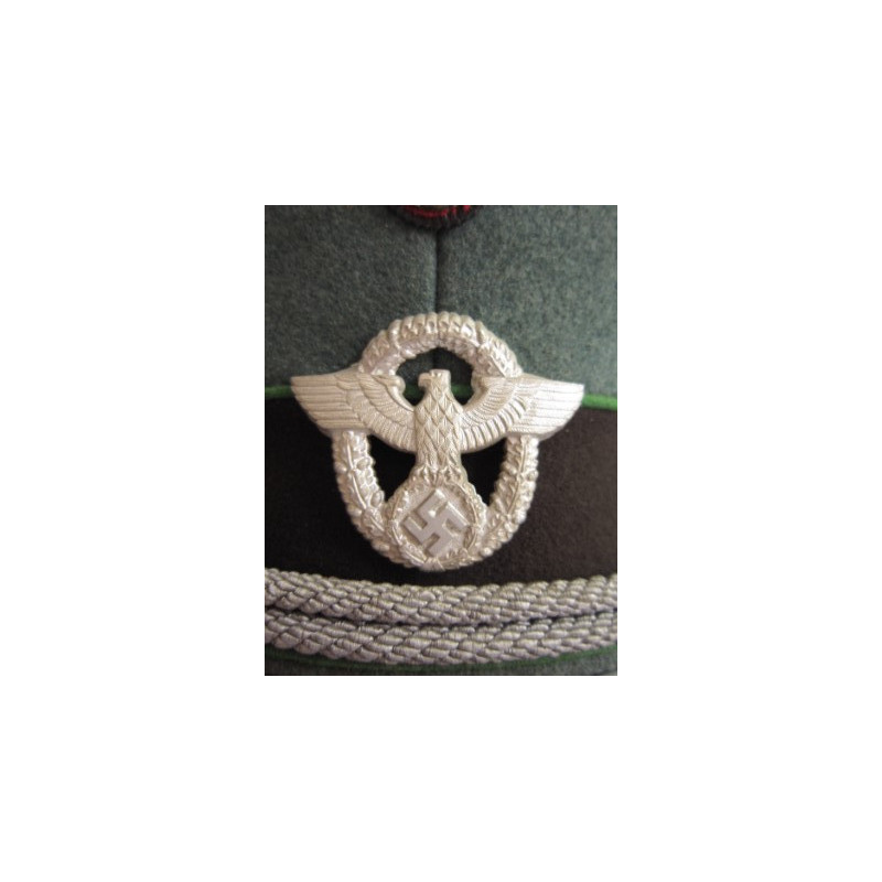 Police (Schutzpolizei) Officer's visor cap - Bruno Mado Medals