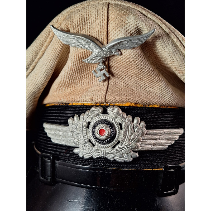 Gorra paracaidista de la Luftwaffe para tropa. - Bruno Mado Medals