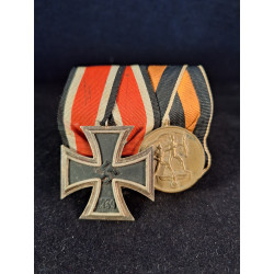 Pasador de gala (EK II y Sudetes) - Bruno Mado Medals