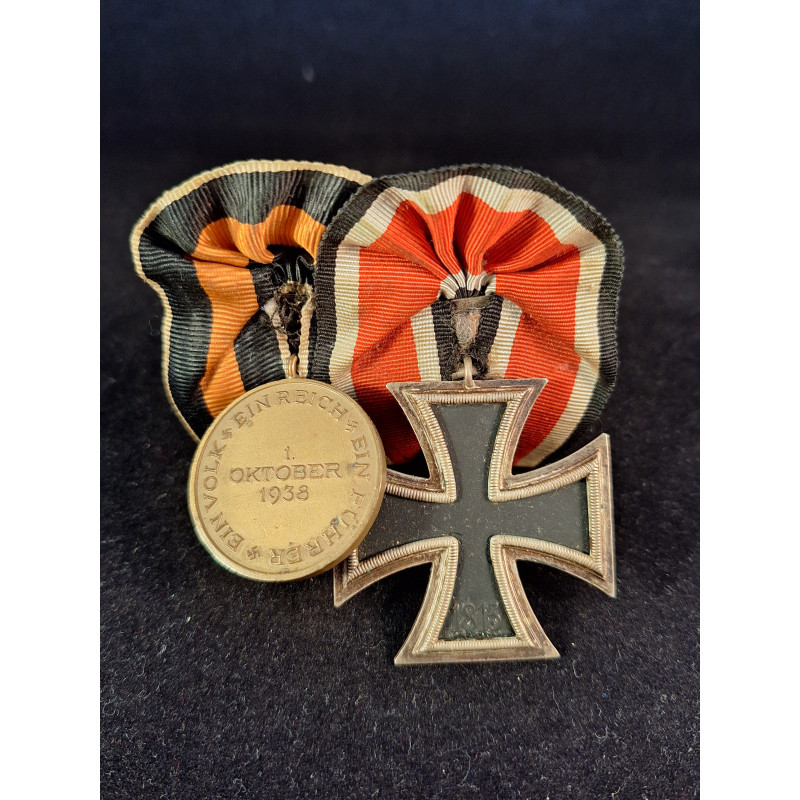 Pasador de gala (EK II y Sudetes) - Bruno Mado Medals
