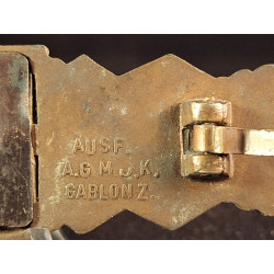CCC in Bronze (A.G.M u K, Gablonz) - Bruno Mado Medals