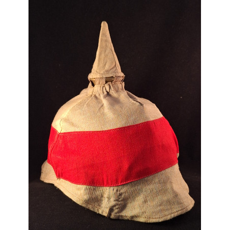 Manoeuver Pickelhaube cover. - Bruno Mado Medals