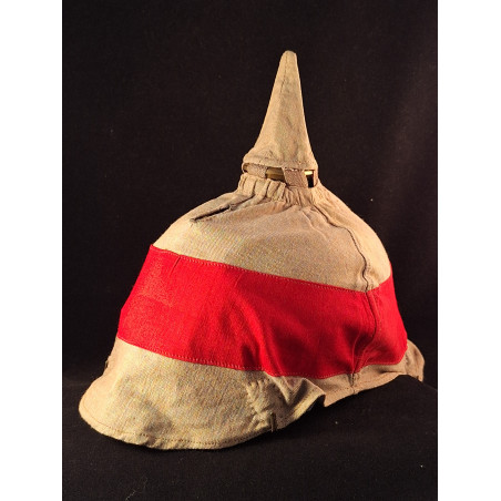 Manoeuver Pickelhaube cover. - Bruno Mado Medals
