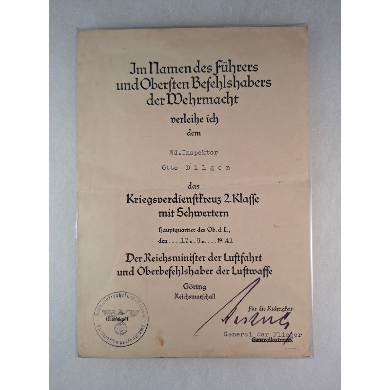 Grupo Inspector de la Luftwaffe. - Bruno Mado Medals