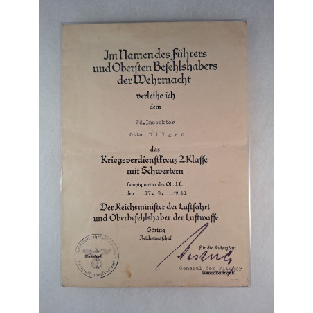 Grupo Inspector de la Luftwaffe. - Bruno Mado Medals