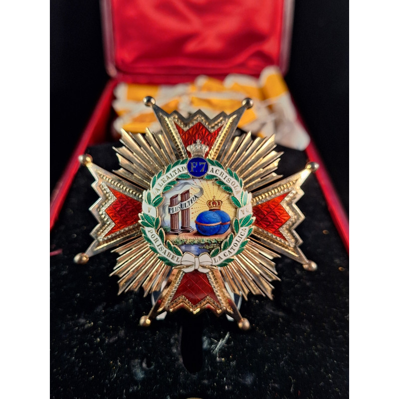 Orden de Isabel la Católica. Gran Cruz. - Bruno Mado Medals