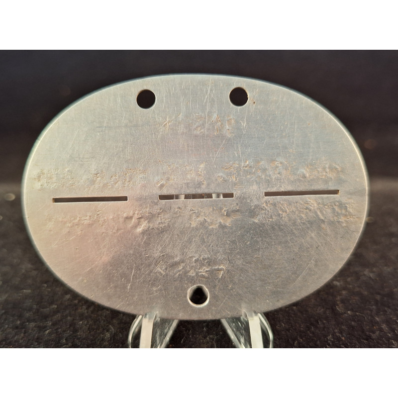 First Cossack Division Dog Tag. - Bruno Mado Medals