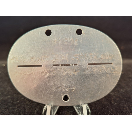 First Cossack Division Dog Tag. - Bruno Mado Medals