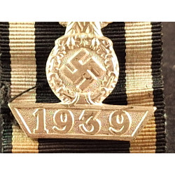 Clasp to the Iron Cross Second Class (S&L) - Bruno Mado Medals