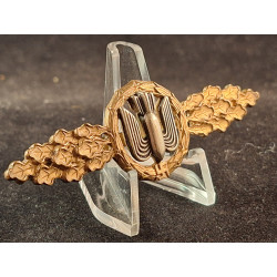Pasador de vuelo (Bombardero). Oro.