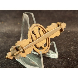 Pasador de vuelo (Bombardero). Oro.