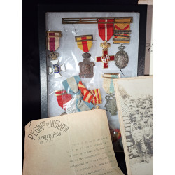 Grupo del Capitán Justo Blanquez Izquierdo - Bruno Mado Medals