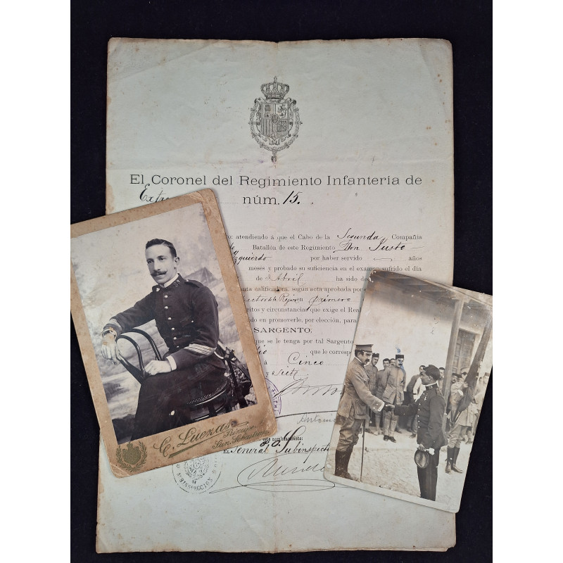 Grupo del Capitán Justo Blanquez Izquierdo - Bruno Mado Medals