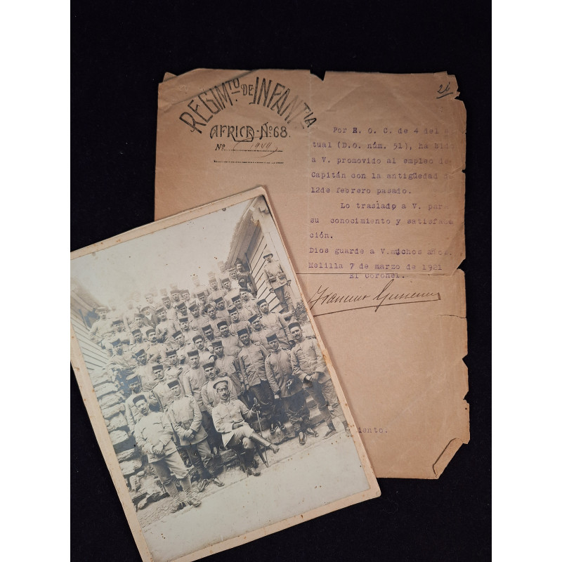 Grupo del Capitán Justo Blanquez Izquierdo - Bruno Mado Medals