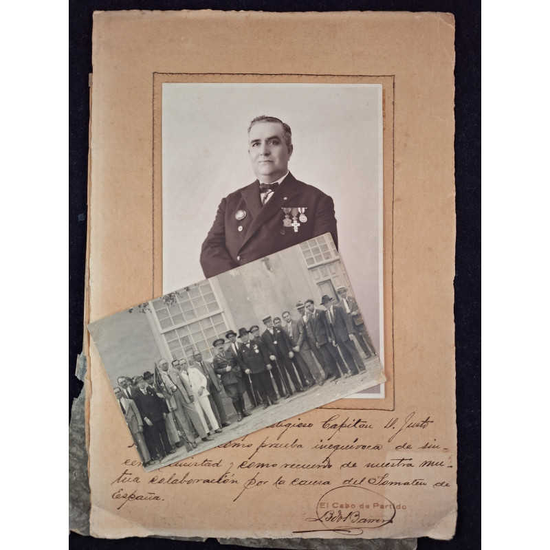 Grupo del Capitán Justo Blanquez Izquierdo - Bruno Mado Medals