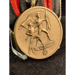 Commemorative Medal 1 Okt. 1938 Gala Medal bar.