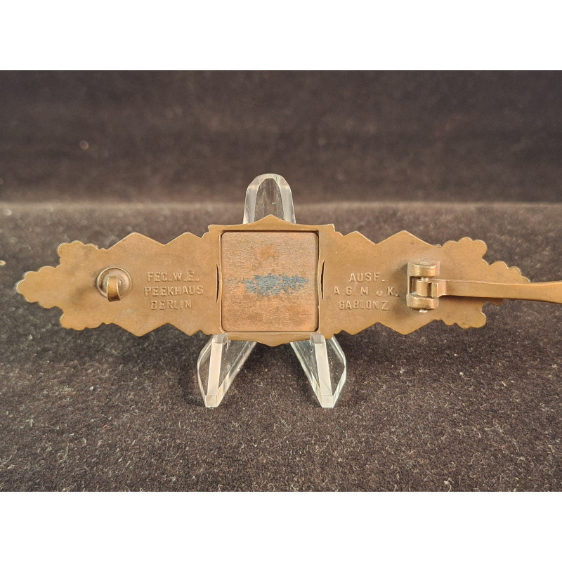 CCC Bronce (Fec. W.E.Peekhaus Berlin)