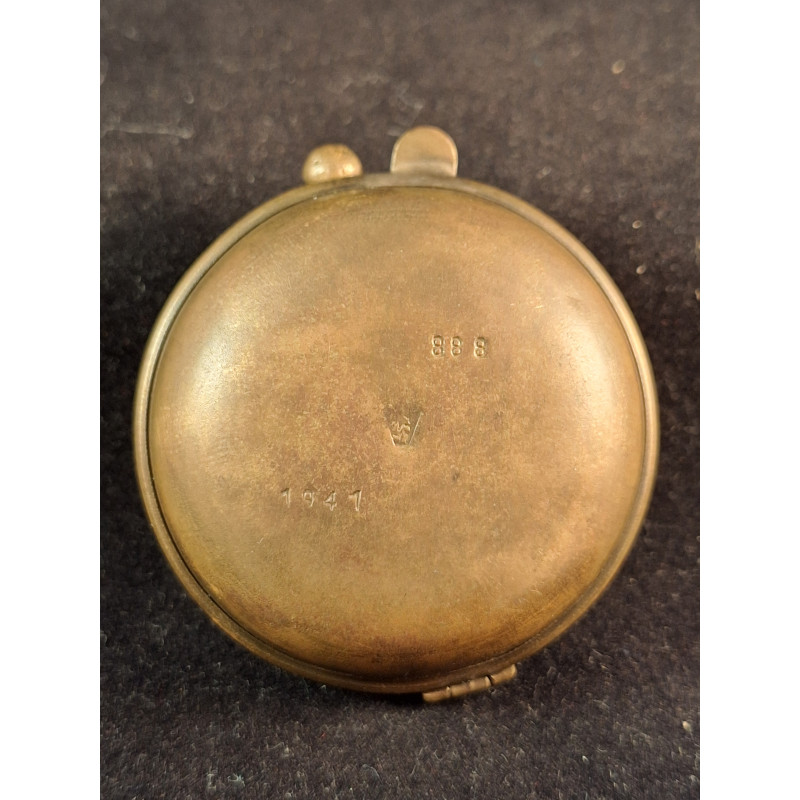 Estuche de latón de la Kriegsmarine