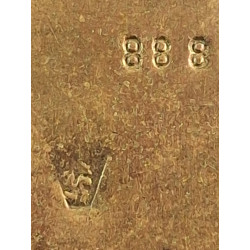 Estuche de latón de la Kriegsmarine