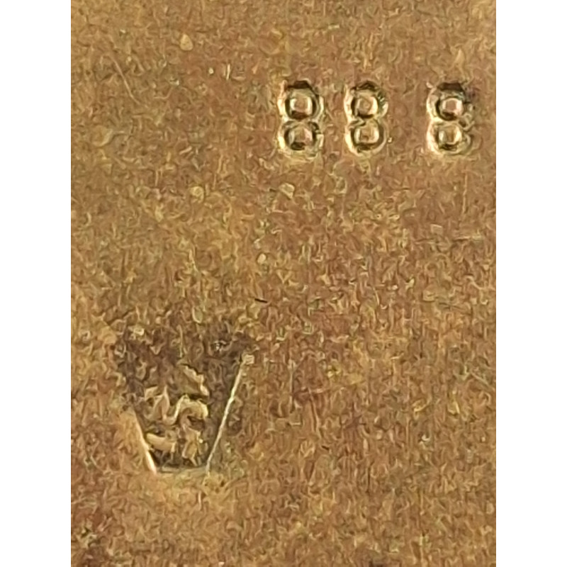 Estuche de latón de la Kriegsmarine