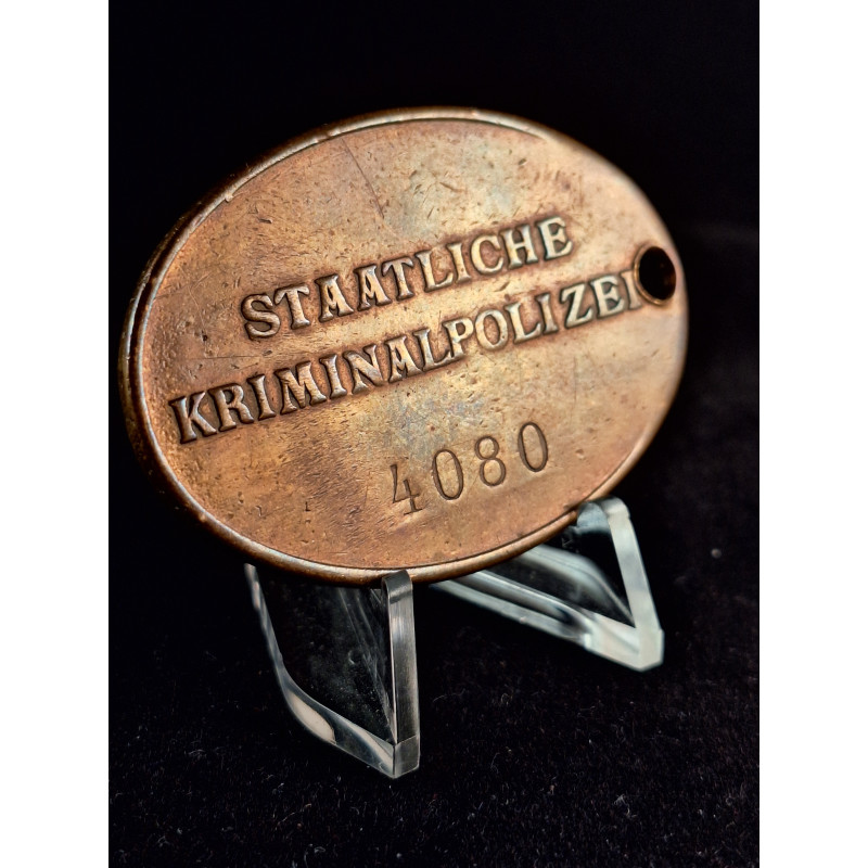 Kriminalpolizei Warrant Disc