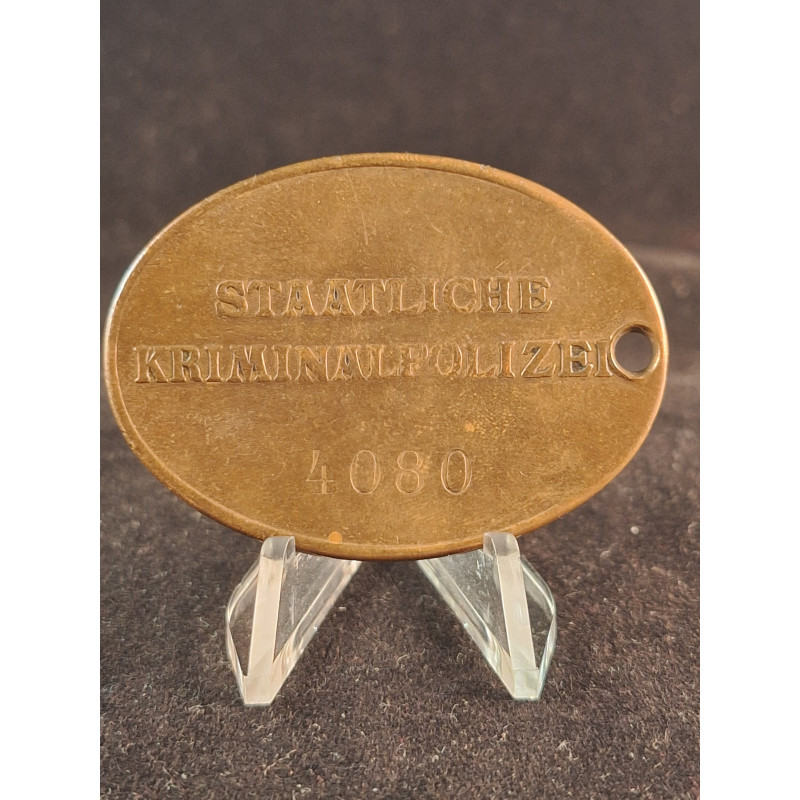 Kriminalpolizei Warrant Disc