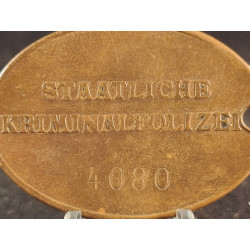 Kriminalpolizei Warrant Disc