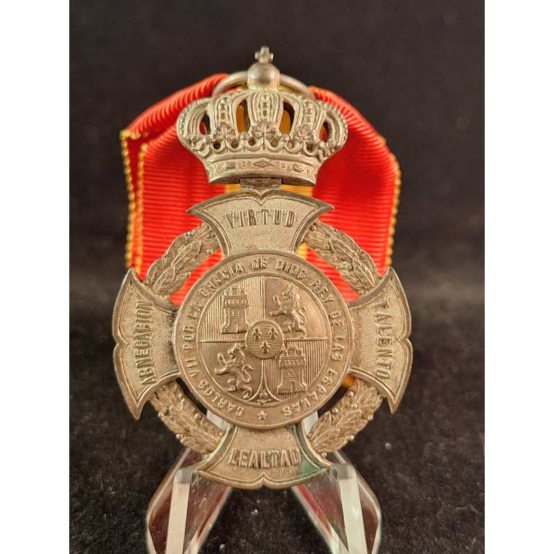 Medalla Don Carlos (plata)