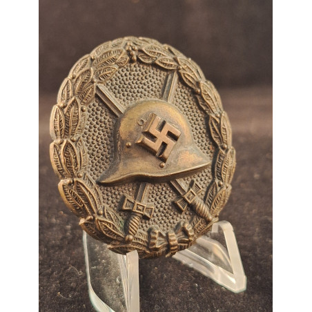 Placa de Herido en negro (Primer modelo) - Bruno Mado Medals
