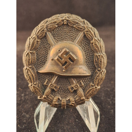 Placa de Herido en negro (Primer modelo) - Bruno Mado Medals