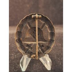 Placa de Herido en negro (Primer modelo) - Bruno Mado Medals