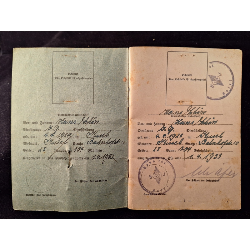 Leistungsbuch de las HJ. - Bruno Mado Medals