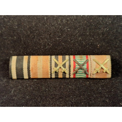 Ribbon bar and tailcoat medal chain. - Bruno Mado Medals