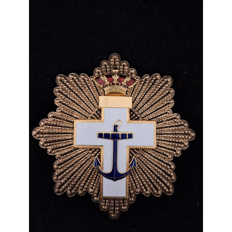 Gran Cruz de la Orden del Mérito Naval. - Bruno Mado Medals