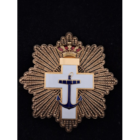 Gran Cruz de la Orden del Mérito Naval. - Bruno Mado Medals