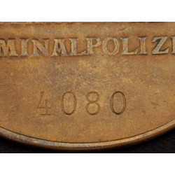 Kriminalpolizei Warrant Disc