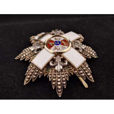 Placa del Mérito Militar Blanco. - Bruno Mado Medals