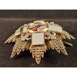 Placa del Mérito Militar Blanco. - Bruno Mado Medals